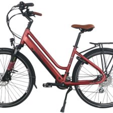 zenithbikes classic plus city bike clinker red left 2022
